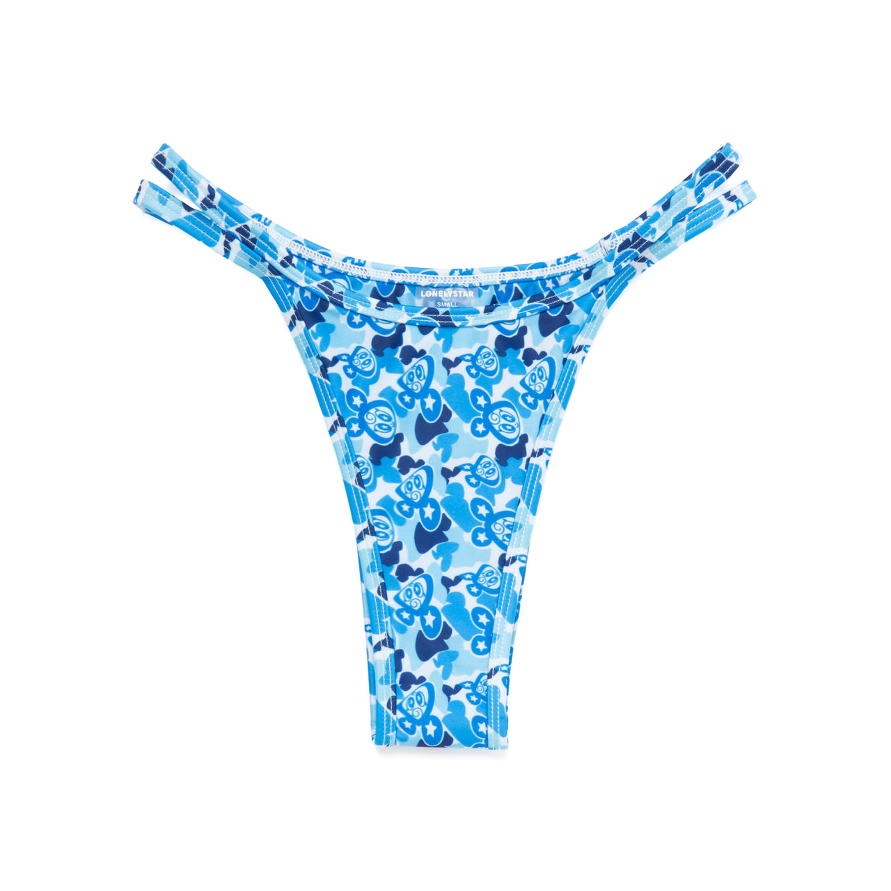 Blue Stargirl Camo Bikini Bottom