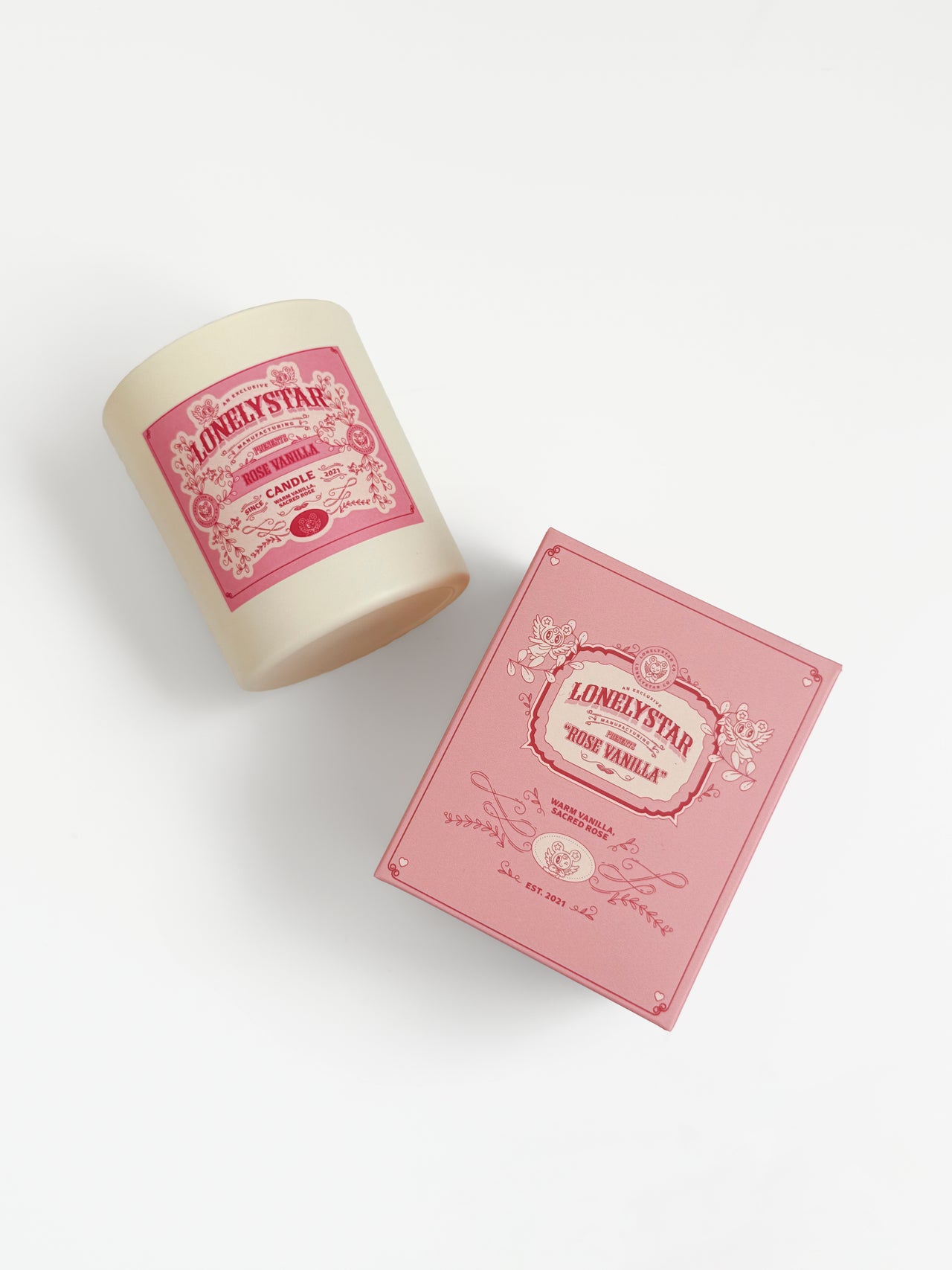 Rose Vanilla Candle