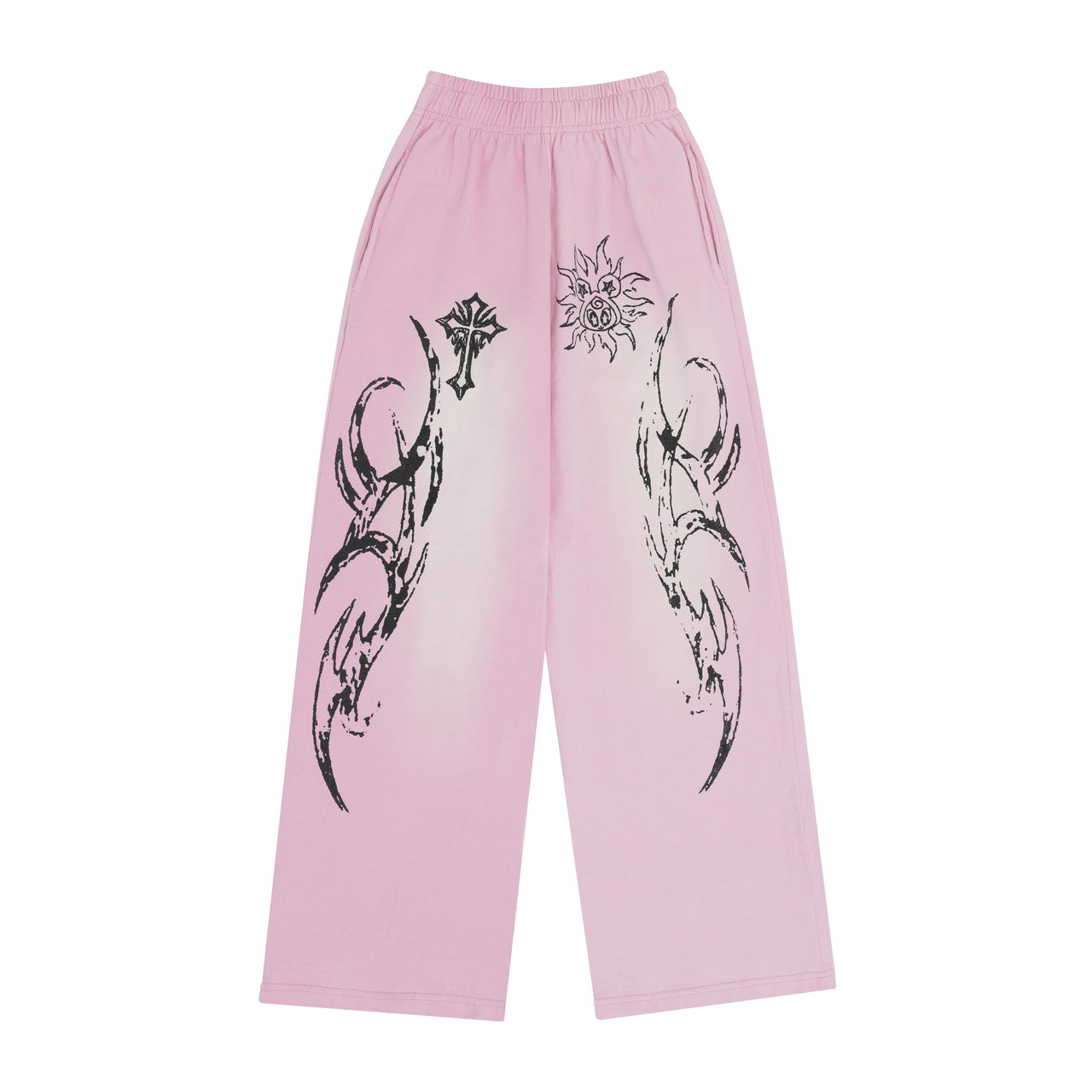 Pink Tattoo Sweatpants