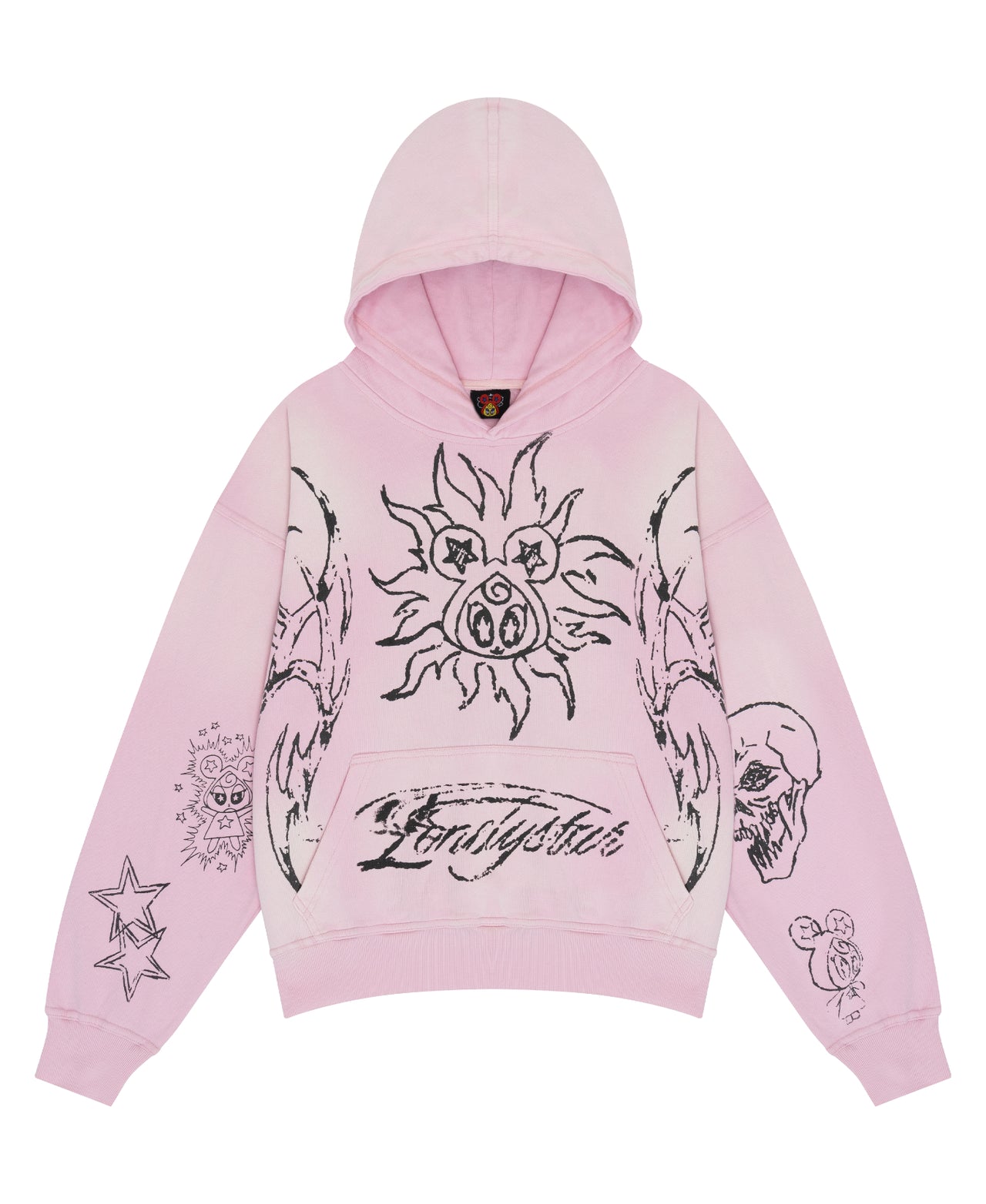 Pink Tattoo Hoodie